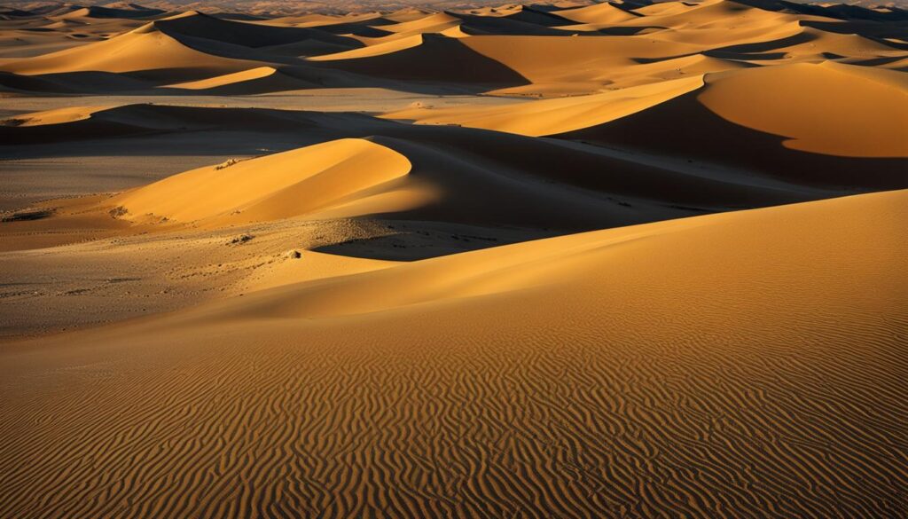 Gobi Desert Landscape