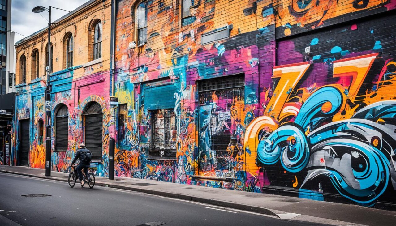 street art in Melbourne