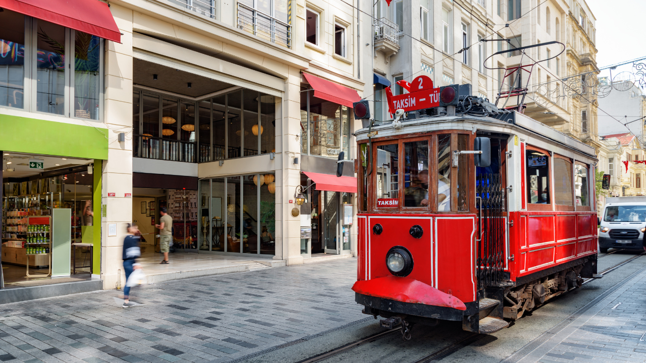 Istiklal Avenue and Taksim Square