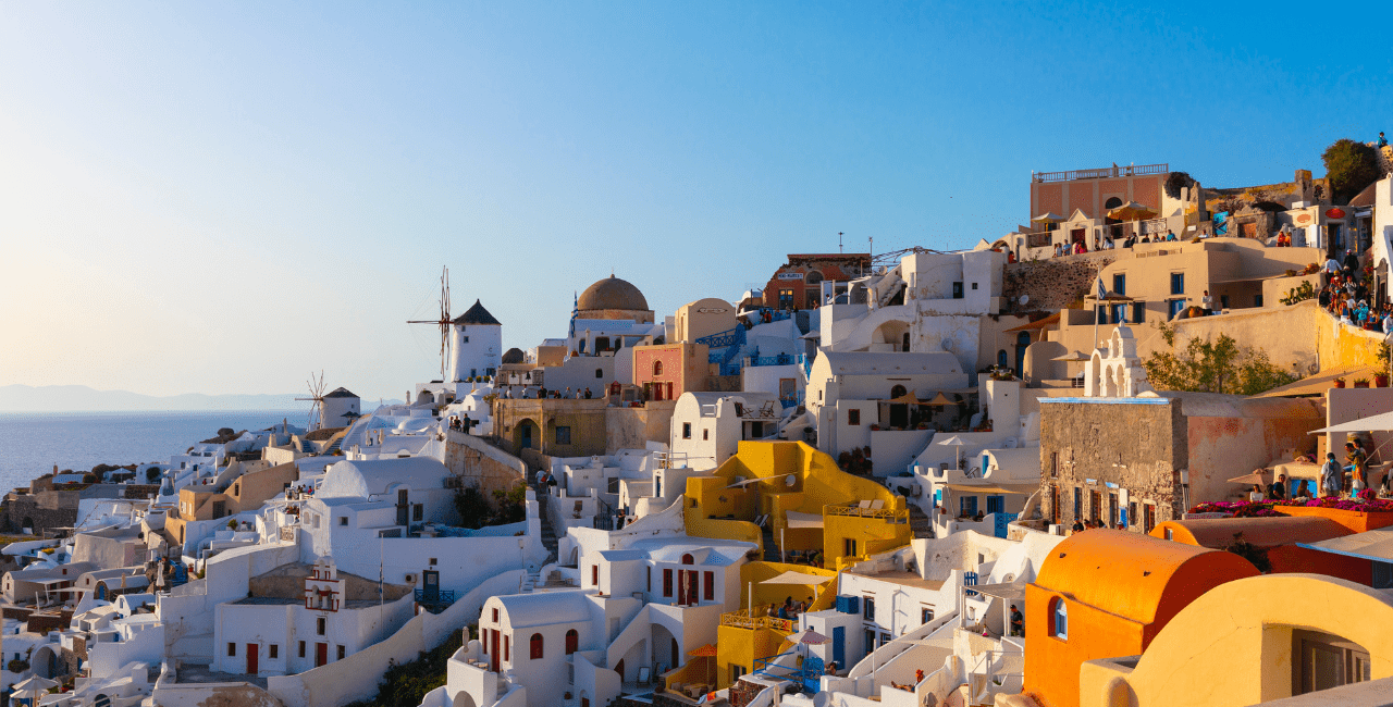 What Shaped Santorini’s Crescent Shores