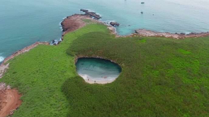 Marieta Islands' Hidden Beach