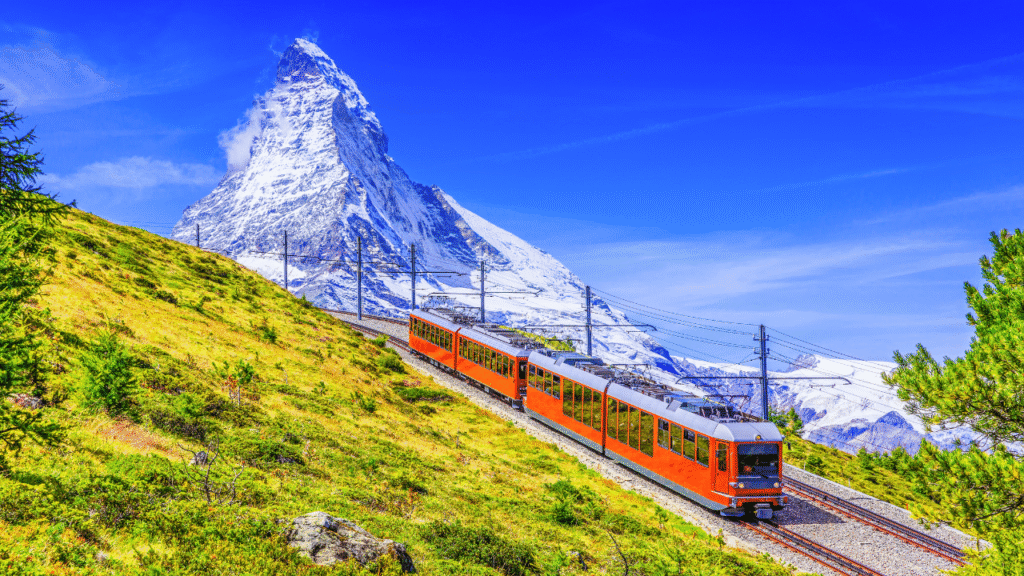 Glacier Express — St. Moritz to Zermatt, Switzerland