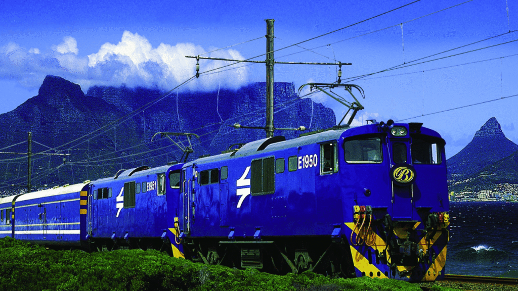 10. The Blue Train — Pretoria to Cape Town, South Africa