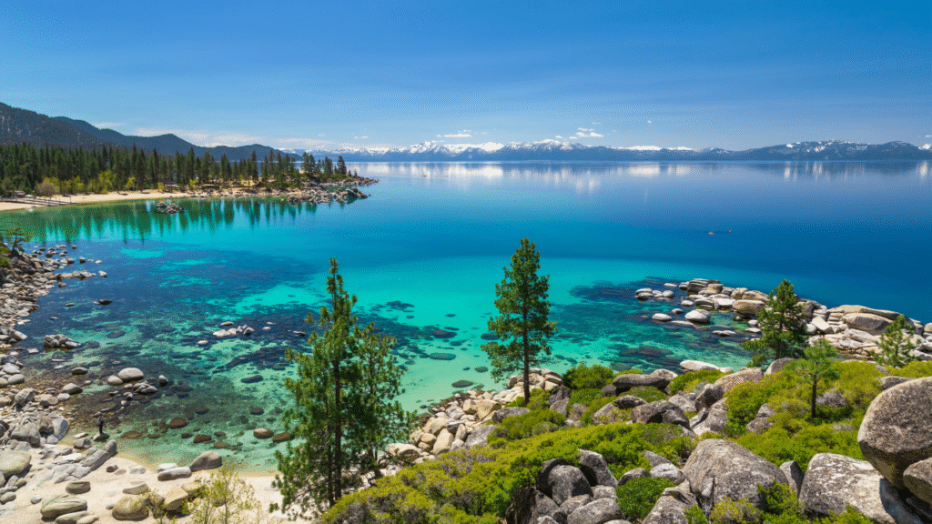 3. Lake Tahoe, California–Nevada, USA