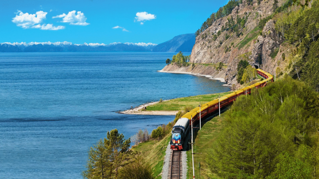 3. Trans-Siberian Railway — Moscow to Vladivostok, Russia