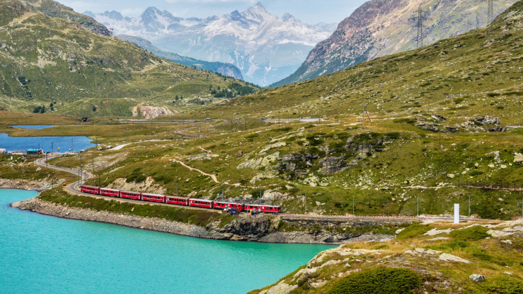 5. Bernina Express — Chur, Switzerland to Tirano, Italy