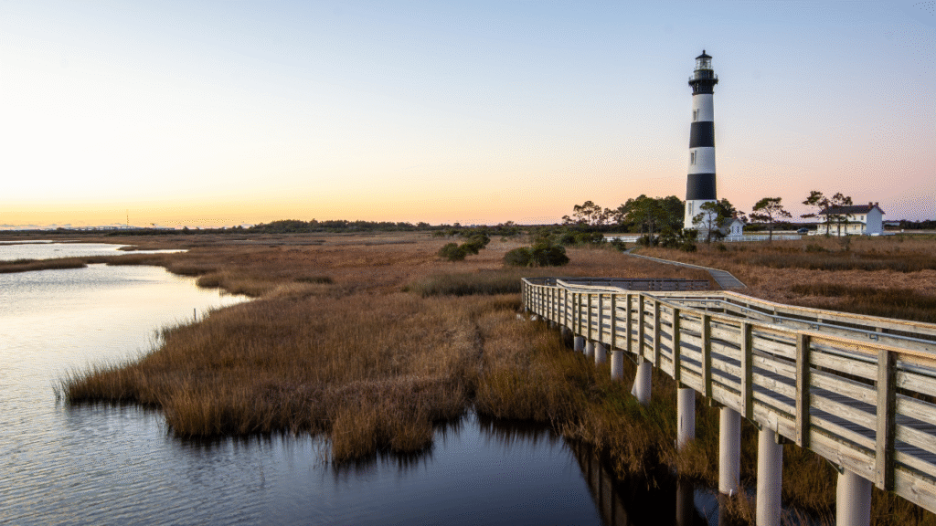 4. Bodie Island Lighthouse, North Carolina