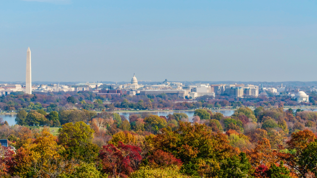 4. Washington, D.C. in Fall