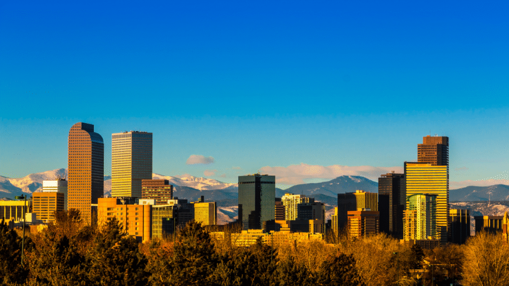 8. Denver, Colorado Foliage