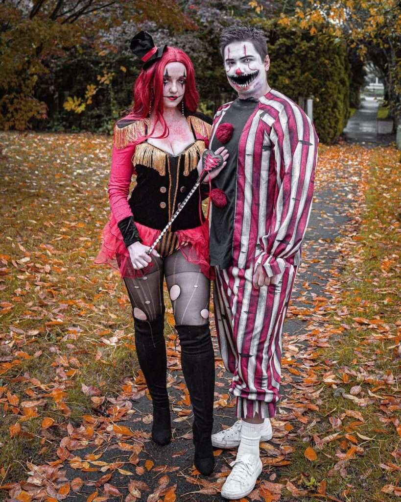 Ringmaster and Evil Clown Costume