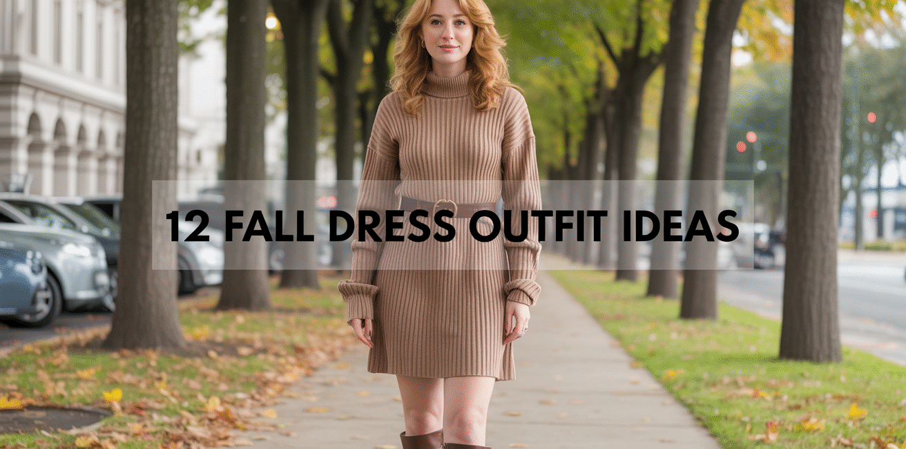 12 Fall Dress Outfit Ideas 2025