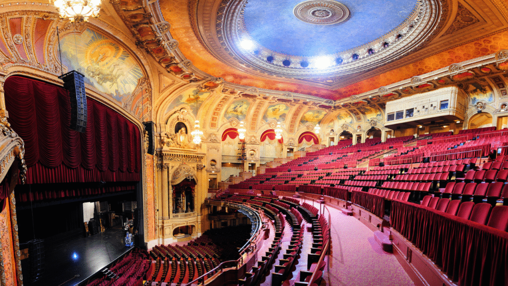 1. The Chicago Theatre – Chicago, Illinois