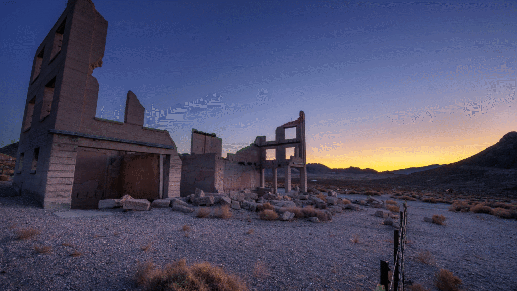 2. Rhyolite, Nevada