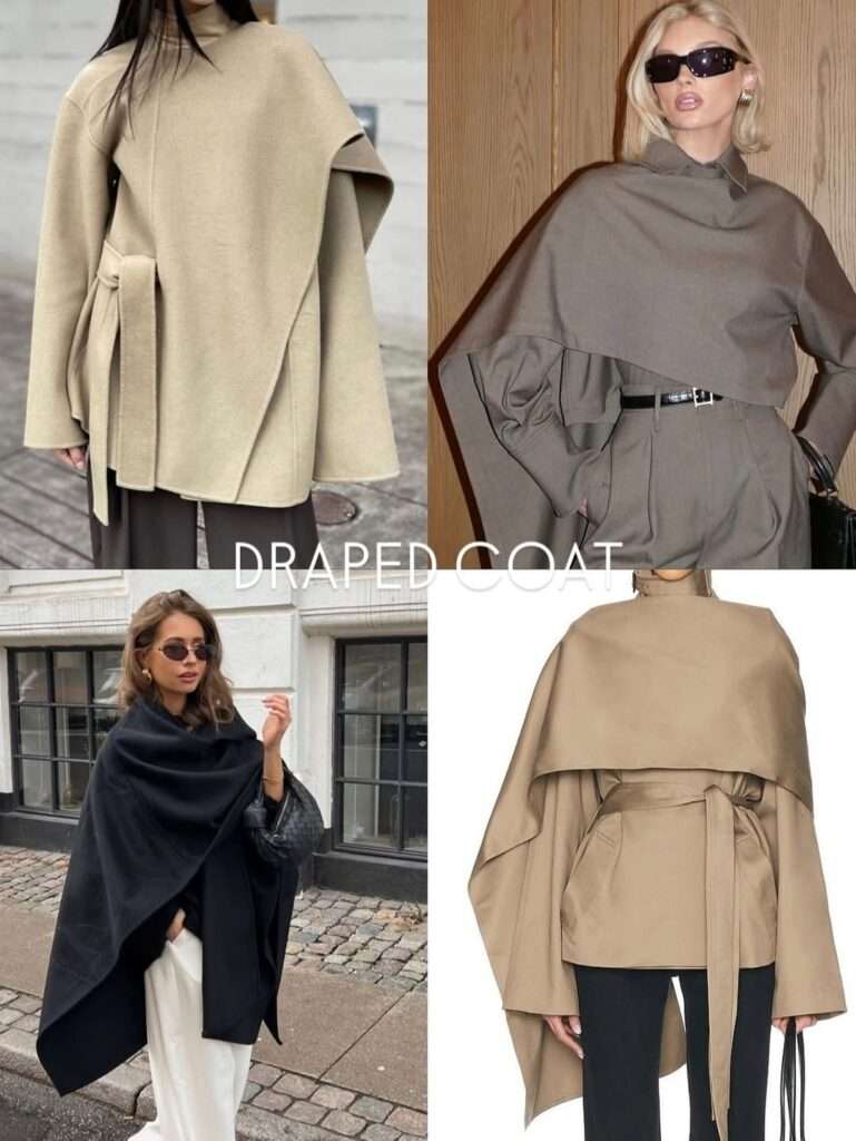 Draped Coats