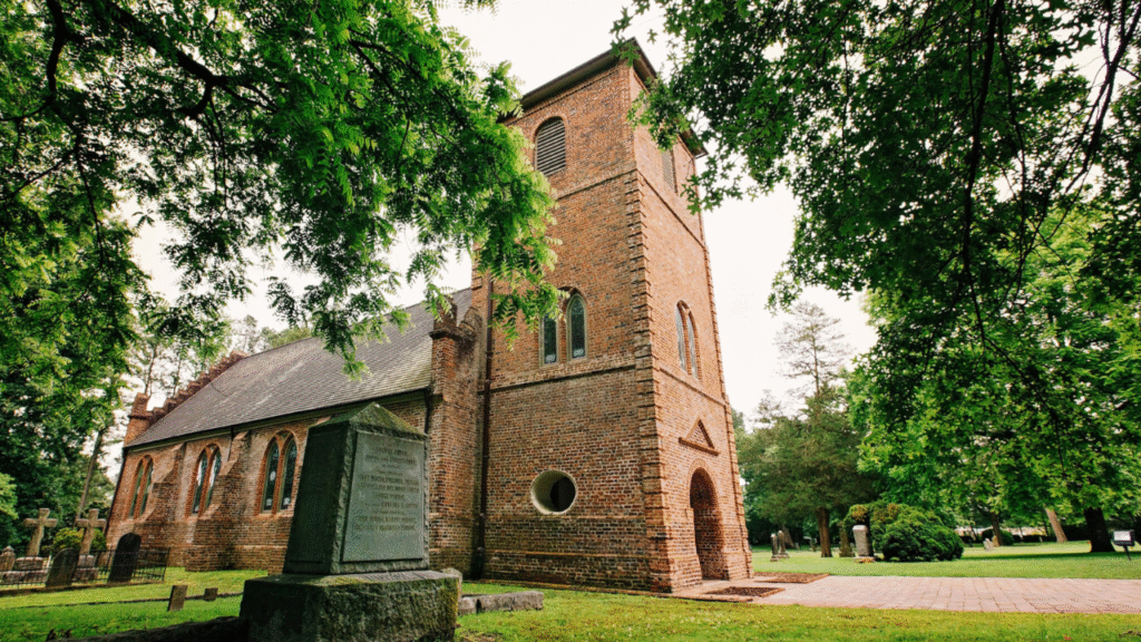 1. St. Luke’s Church – Smithfield, Virginia (c. 1632)