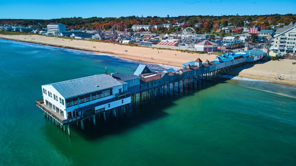 10. Old Orchard Beach Pier – Maine
