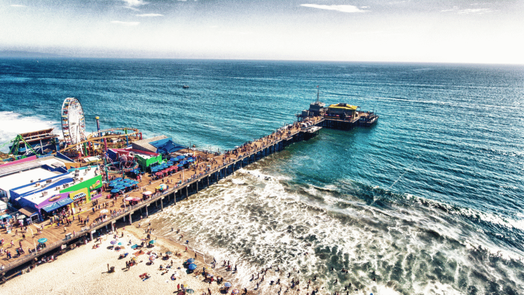 2. Santa Monica Pier – California