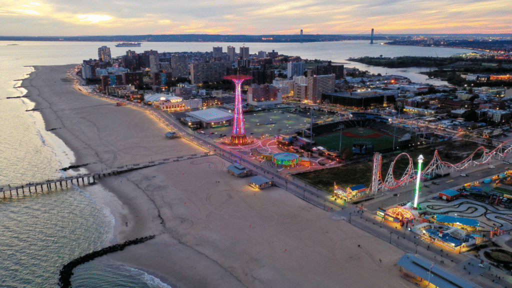 4. Coney Island Boardwalk – Brooklyn, New York