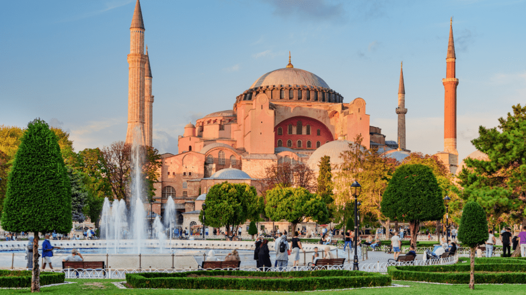1. Sultanahmet Square (Hagia Sophia + Blue Mosque)