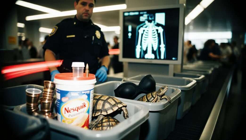 TOP 10 BIZARRE TSA FINDS.