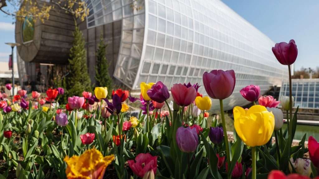 Myriad Botanical Gardens Tulip Festival — Oklahoma City, Oklahoma