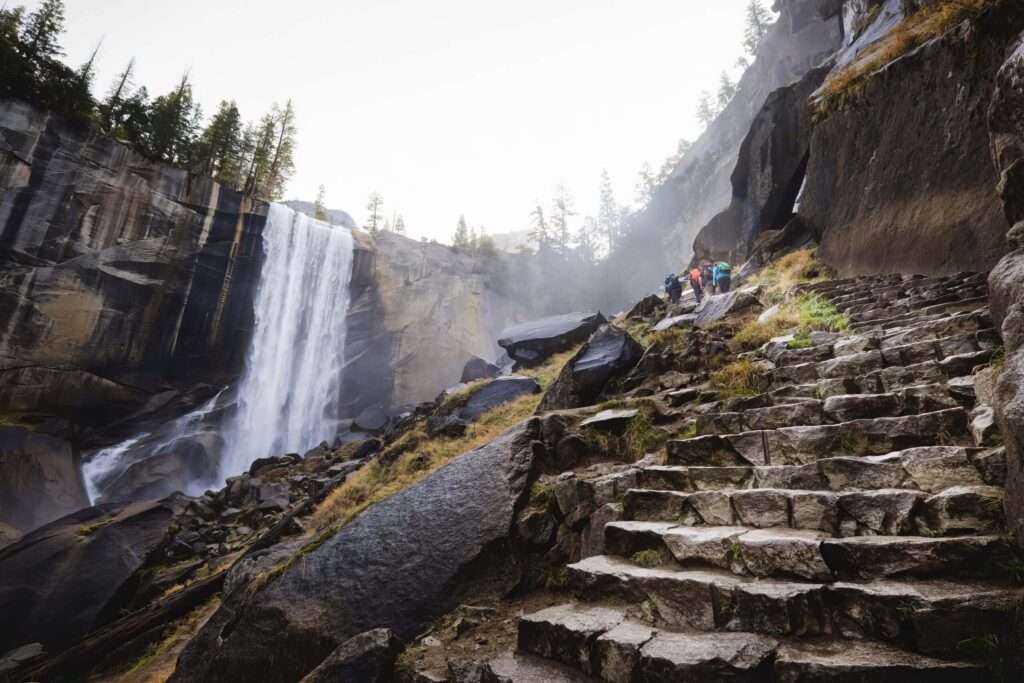 1. Mist Trail – Yosemite National Park, California