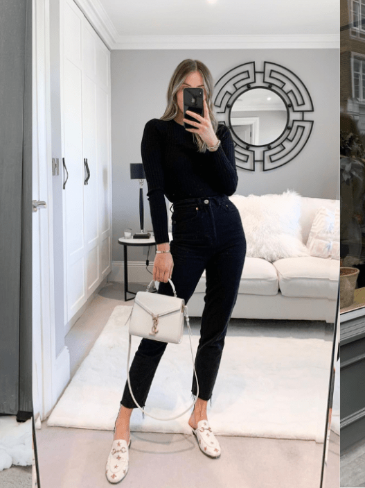 black jeans outfits