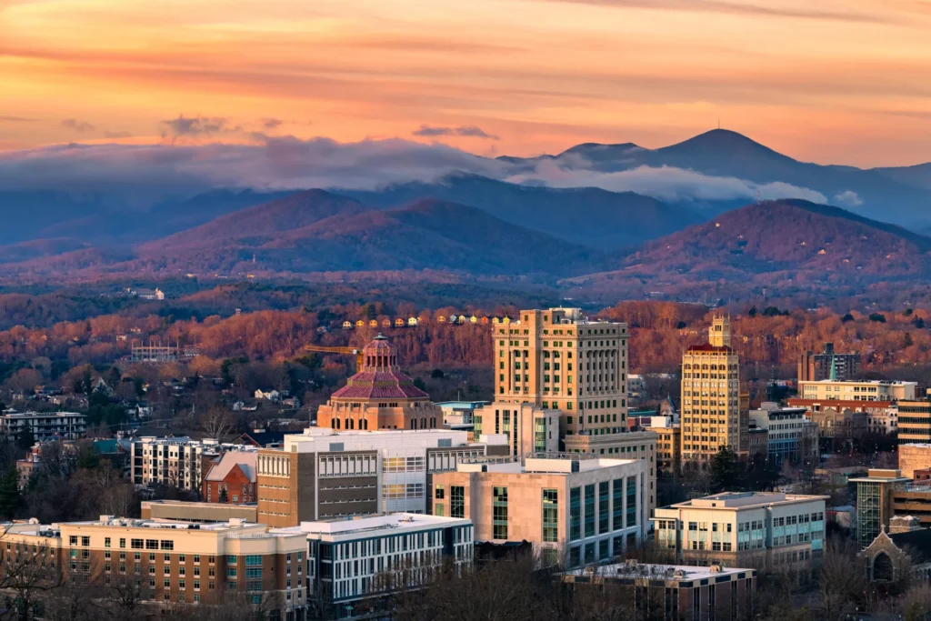 1. Asheville, North Carolina